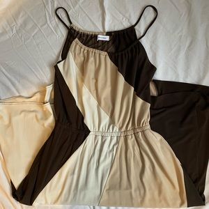 Calvin Klein Color block dress